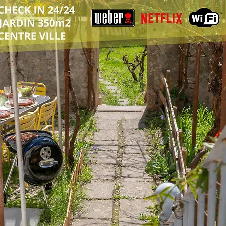 T3 63m2 - L'atypique Et Son Jardin De 350m2 Au Coeur De * Digne-les-Bains